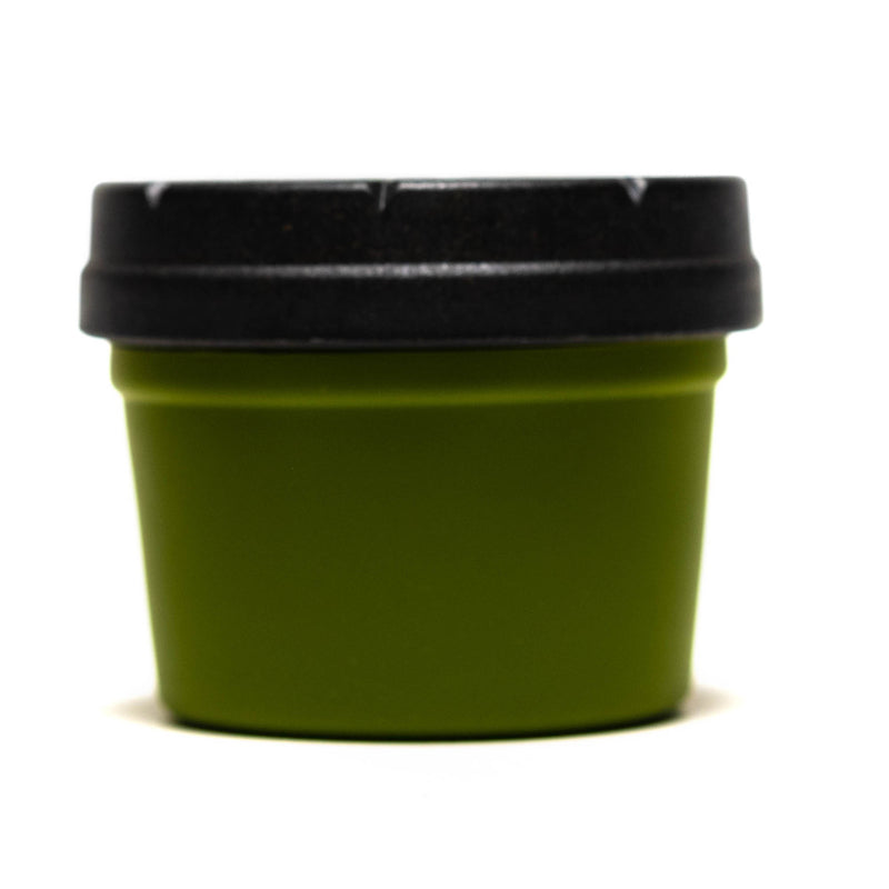 Re:Stash - Cedar Green Jar w/ Black Lid - 4oz - The Cave