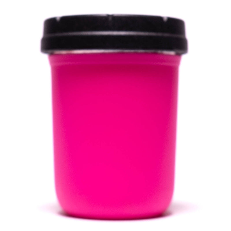Re:Stash - Pink Jar w/ Black Lid - 8oz - The Cave