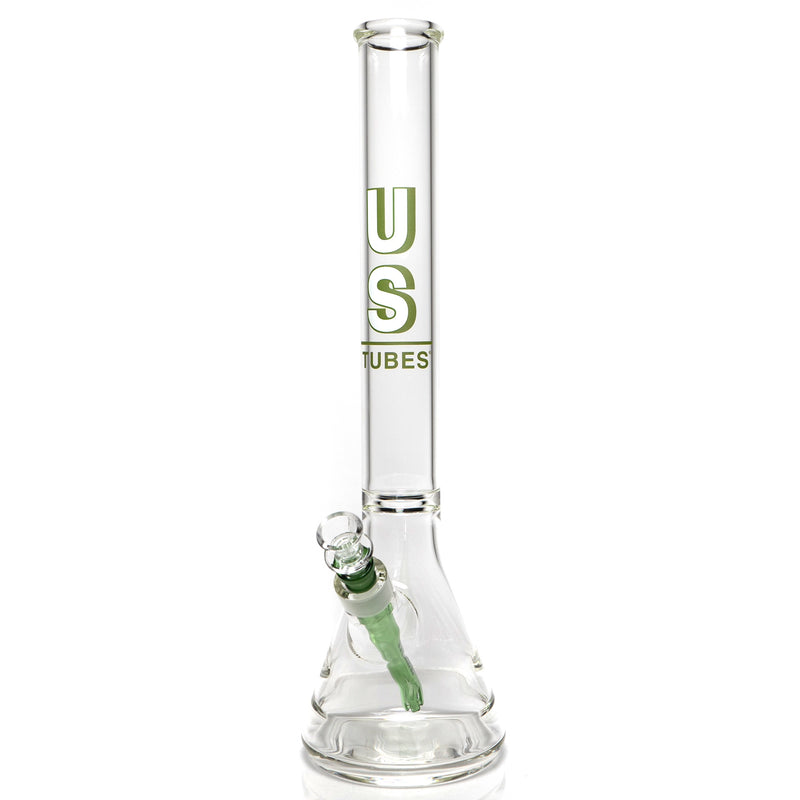 US Tubes - 18" Beaker 50x5 - Constriction - Green Shadow Label - The Cave