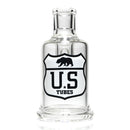 US Tubes - Dry Catcher V2 - 14mm 45° - White & Gray Highway Label - The Cave