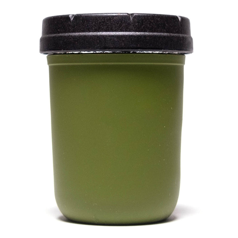 Re:Stash - Cedar Green Jar w/ Black Lid - 8oz - The Cave