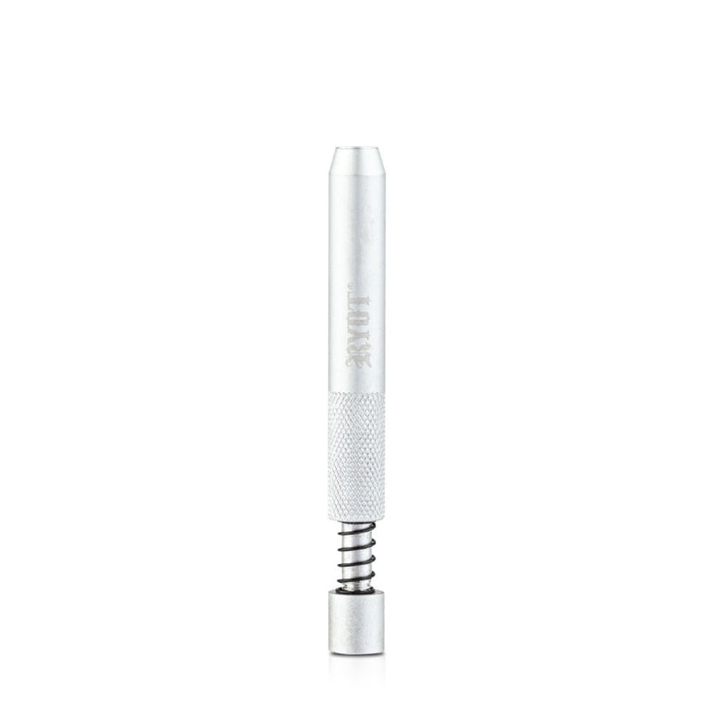 RYOT - Large Anodized Spring One Hitter - Silver - The Cave