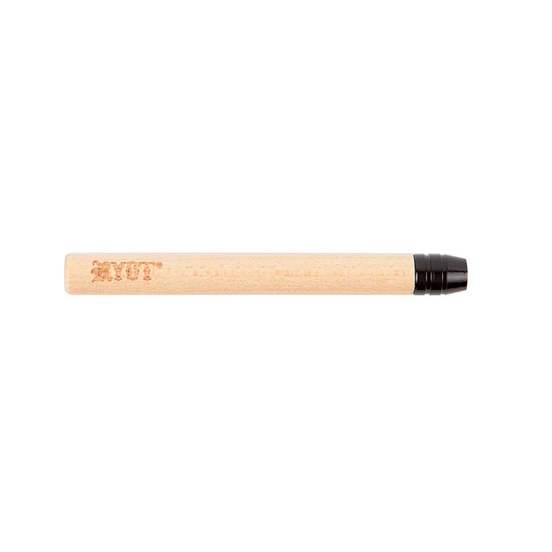 RYOT - Large Wooden One Hitter (3") - Maple w/ Black Tip - The Cave
