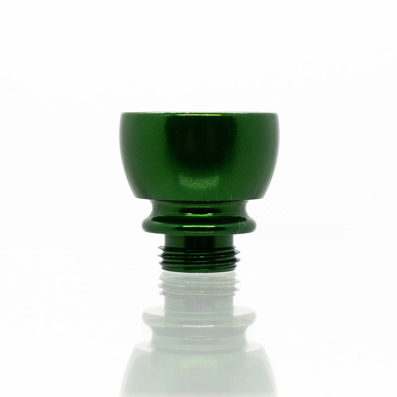 Metal Pipe Bowl - Small - Green - The Cave