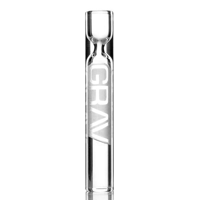 Grav Labs - 12mm Clear Taster - White Label - The Cave