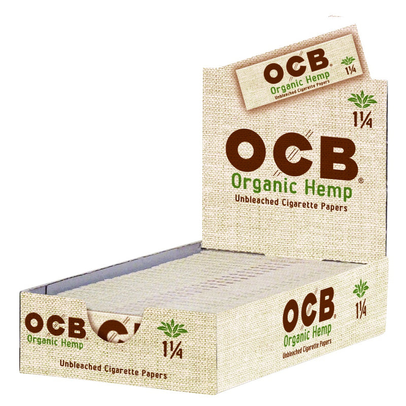 OCB - 1.25 Organic Hemp - 24 Pack Box - The Cave