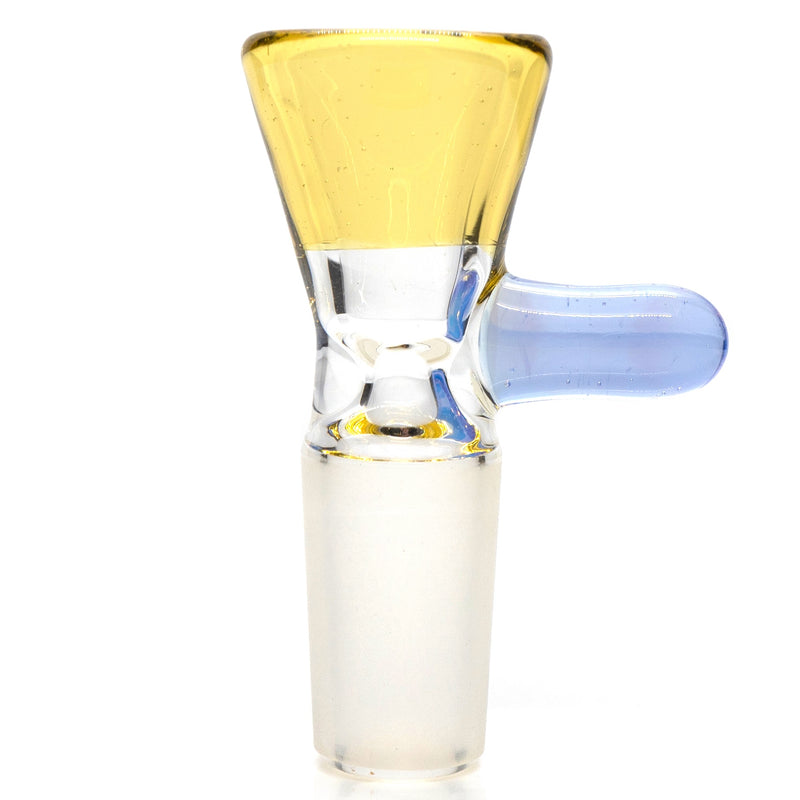 Unity Glassworks - Single Hole Martini Slide - 14mm - CFL Serum & Lucid - The Cave