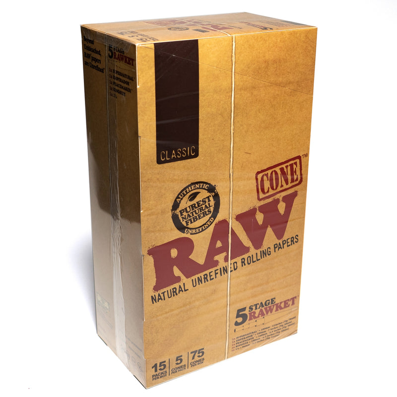 RAW - 5 Stage Rawket - 15 Pack Box - The Cave