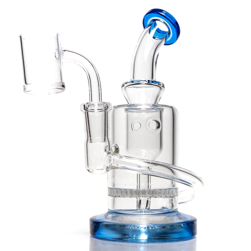 Shooters - Honeycomb Single Chamber Recycler - Blue Accent - The Cave