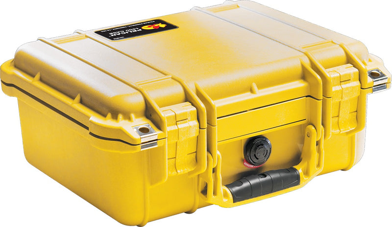 Pelican - 1400 Protector Case - Yellow - The Cave