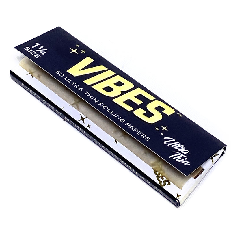 Vibes - 1.25 Ultra Thin - 50 Paper Booklet - Single Pack - The Cave