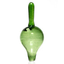 K2 Glass - Bubble Cap - Large - Green Stardust - The Cave