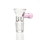 US Tubes - 18mm Single Hole Martini Slide - Pink - The Cave
