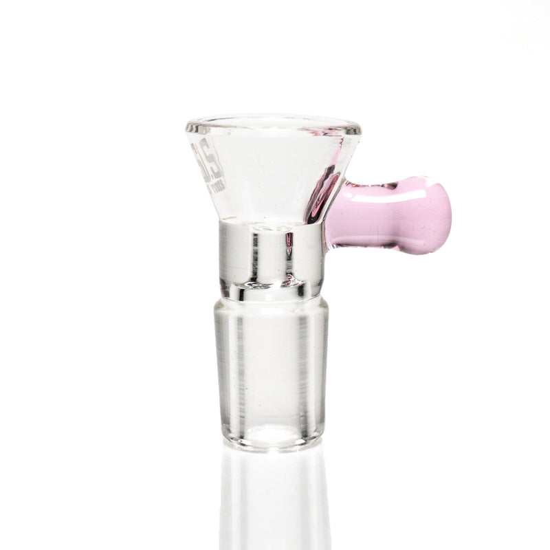 US Tubes - 18mm Single Hole Martini Slide - Pink - The Cave