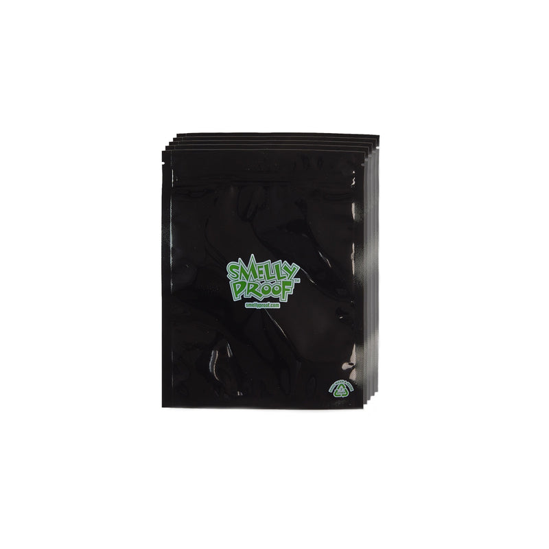 Smelly Proof - Medium Bag - Black - 5 Pack Bundle - The Cave