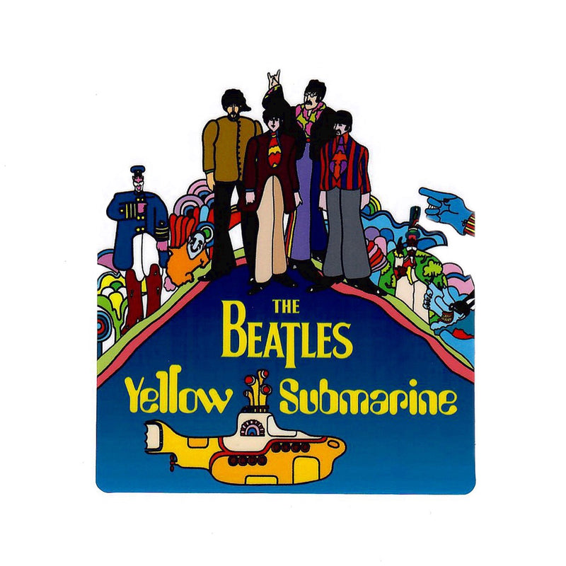 Culture Sticker - Yellow Submarine 4x4.5" - The Cave