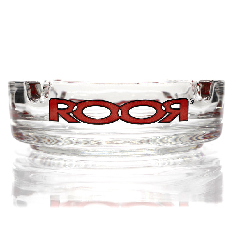 ROOR - Glass Ashtray - Red & Black - The Cave