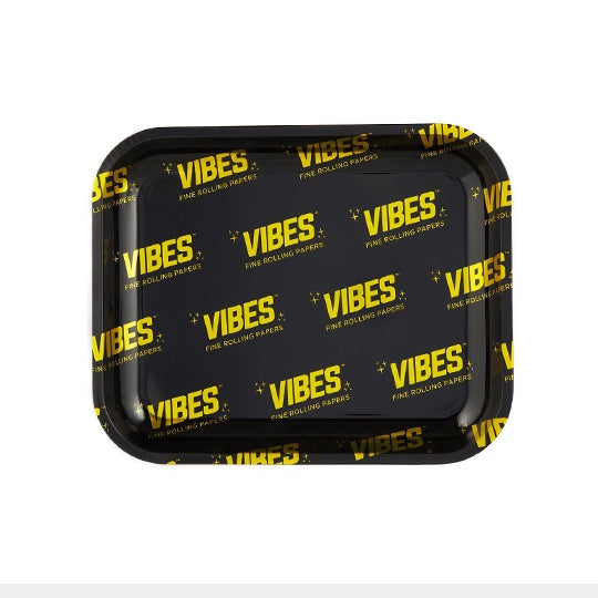 Vibes - Aluminum Tray - Large - Black & Gold Vibes - The Cave
