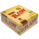 RAW - King Size Slim Organic - 50 Pack Box - The Cave