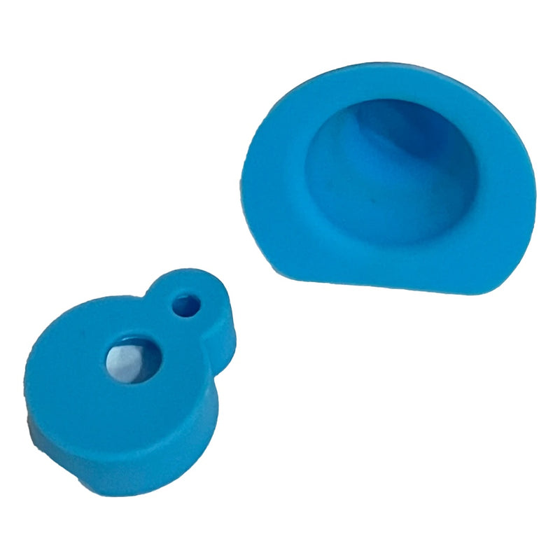 Dab Rite - Replacement Silicone Covers - Blue - The Cave