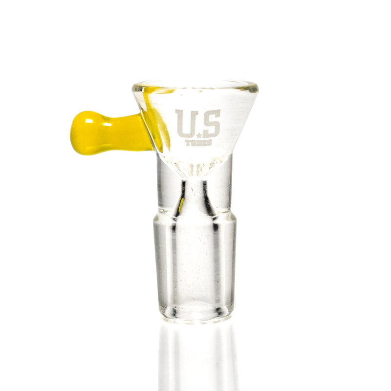 US Tubes - 18mm Single Hole Martini Slide - Lemon Drop - The Cave