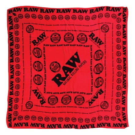 RAW - Ultra Soft Vegan Fashion Scarf - Red - The Cave