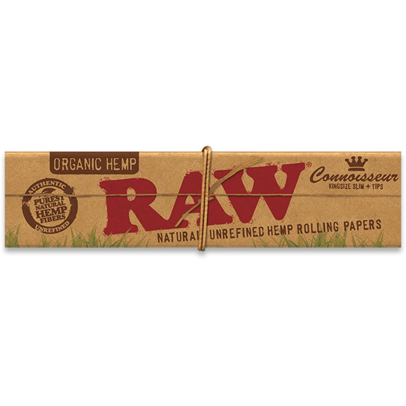 RAW - King Size Organic Connoisseur - Single Pack - The Cave