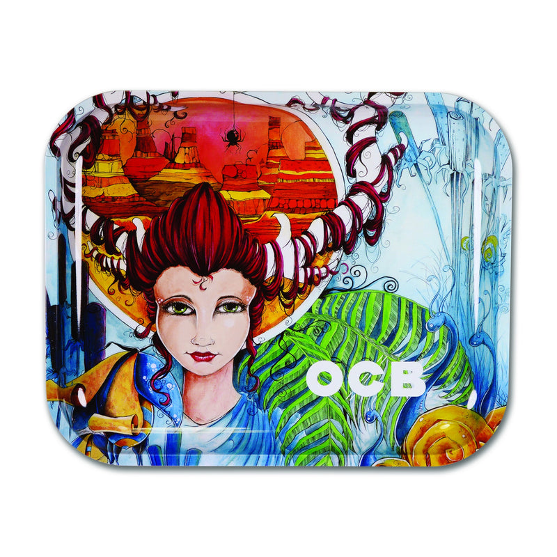 OCB - Rolling Tray - Artist Series - Large - The Cave