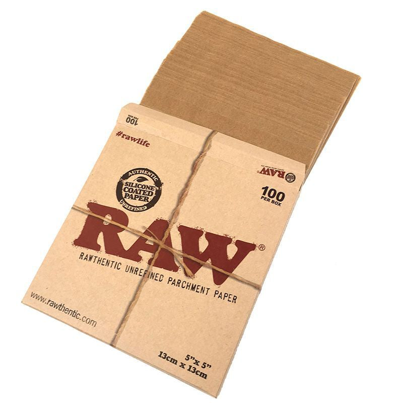 RAW - 3x3 Parchment Paper 100pk - The Cave