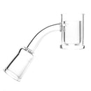 Shooters - 25mm Flat Top Quartz Banger & Slitted Insert - 14mm Female 45º - The Cave