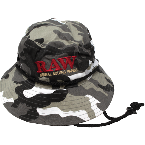 RAW - Smokermans Bucket Hat - Large - Camo - The Cave