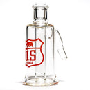 US Tubes - Ash Catcher - 14mm 45° -  Red Highway Label - The Cave