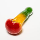 Crumb Glass Small Spoon - Rasta - The Cave