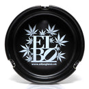 Elbo - Laser Engraved Ashtray - Black - The Cave