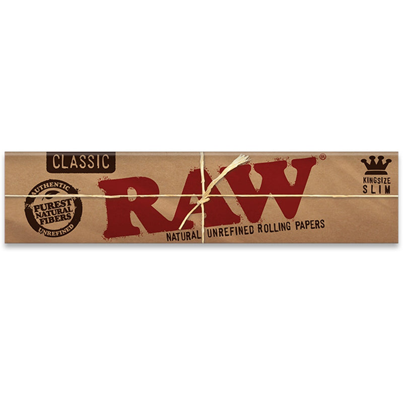 RAW - King Size Classic Slim - Single Pack - The Cave