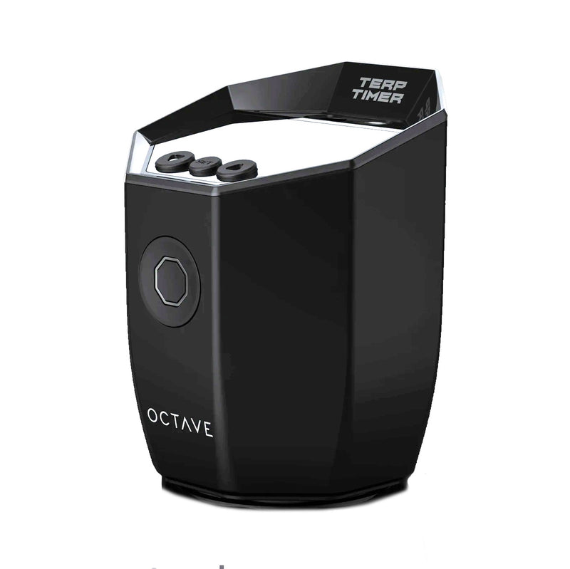 Octave - Terp Timer - Glossy Black - The Cave