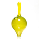 K2 Glass - Bubble Cap - Large - Lime Drop w/ Lemon Drop - The Cave