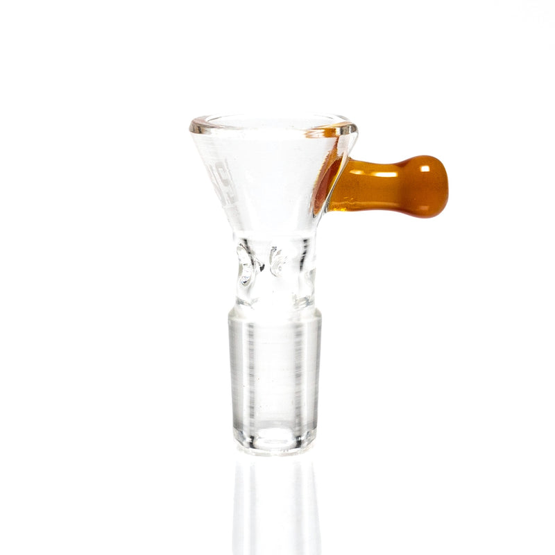 US Tubes - 14mm Ice Pinch Martini Slide - Amber - The Cave