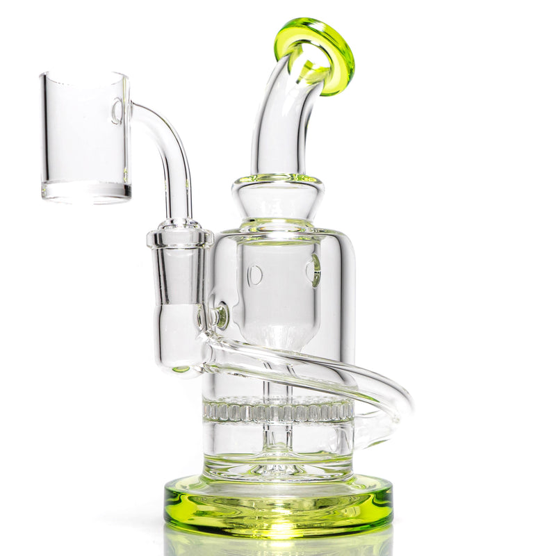 Shooters - Honeycomb Single Chamber Recycler - Green Accent - The Cave