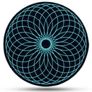 Mood Mats - 8" Torus - Aquamarine - The Cave