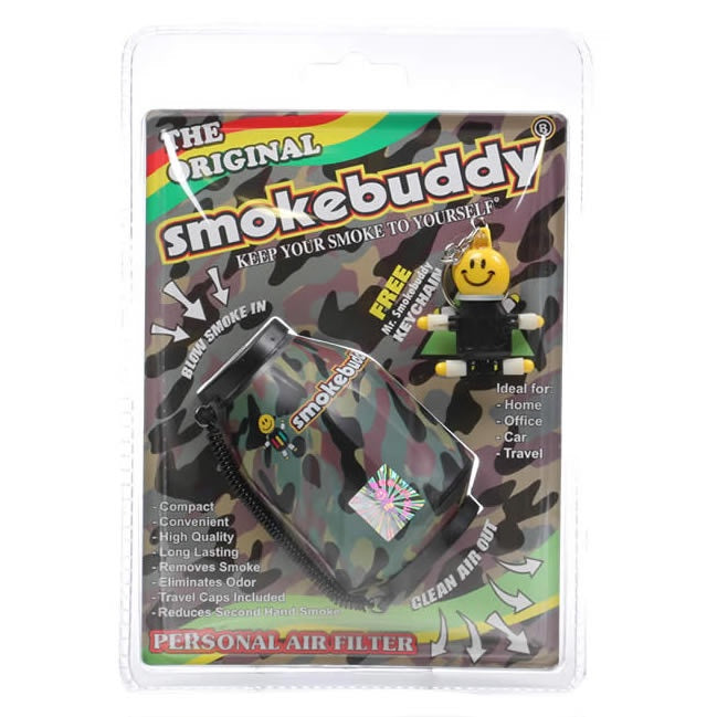 Smoke Buddy - Original - Camo - The Cave