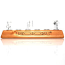 ROOR - Large 6 Hole Slide Holder - 14mm & 18mm - Light Wood - The Cave