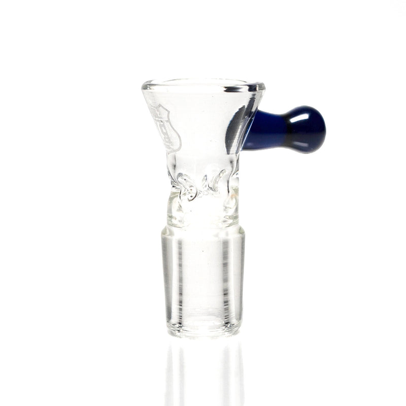 US Tubes - 18mm Ice Pinch Martini Slide - Cobalt - The Cave