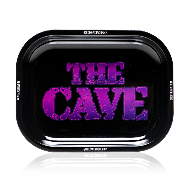 The Cave Smoke Shop - Small Metal Tray - Classic - The Cave