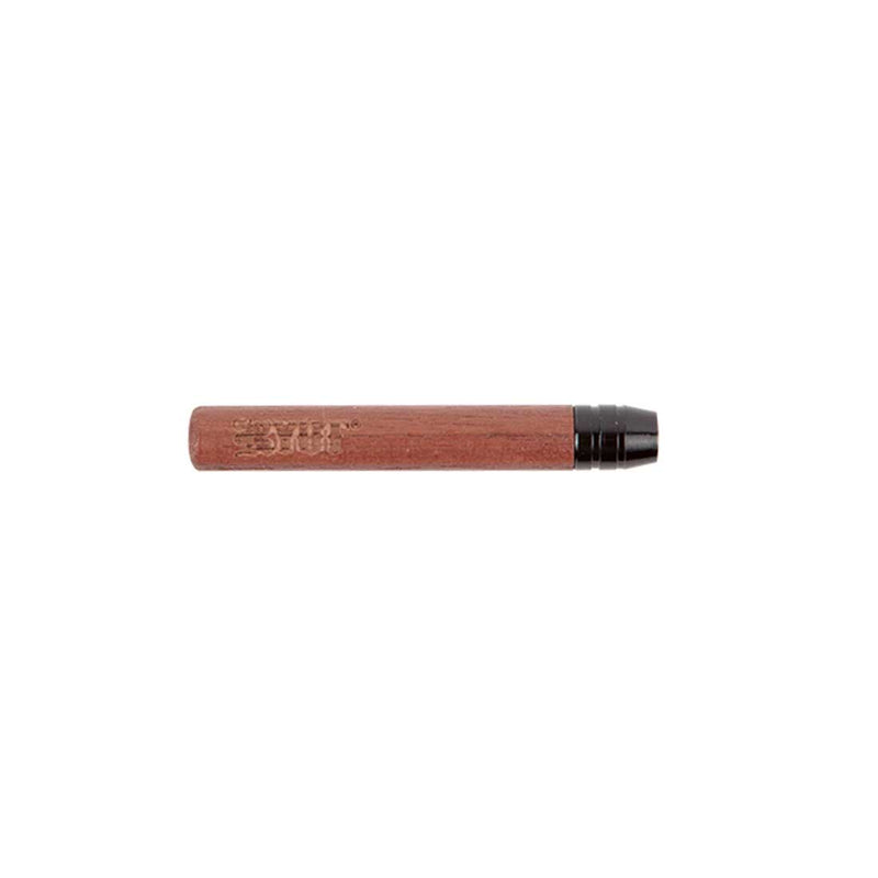 RYOT - Small Wooden One Hitter (2") - Walnut w/ Black Tip - The Cave