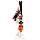 Lace Face Glass - Orchid Tube - Amber Purple - The Cave