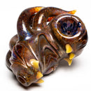 Salt Glass - Creature Dry Pipe - Striking Rust - The Cave