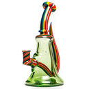 Aaron Vigil - Horn Fat Bottom - Portland Green w/ Rainbow Linework - The Cave