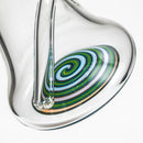 Aaron Vigil - Worked Base Fat Bottom - Yellow & Agua w/ Ghost