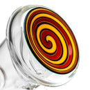 Aaron Vigil - Worked Base Fat Bottom - Burgundy & Yellow